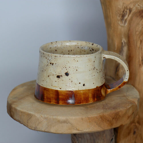 Mug artisanale en grès - Rusty